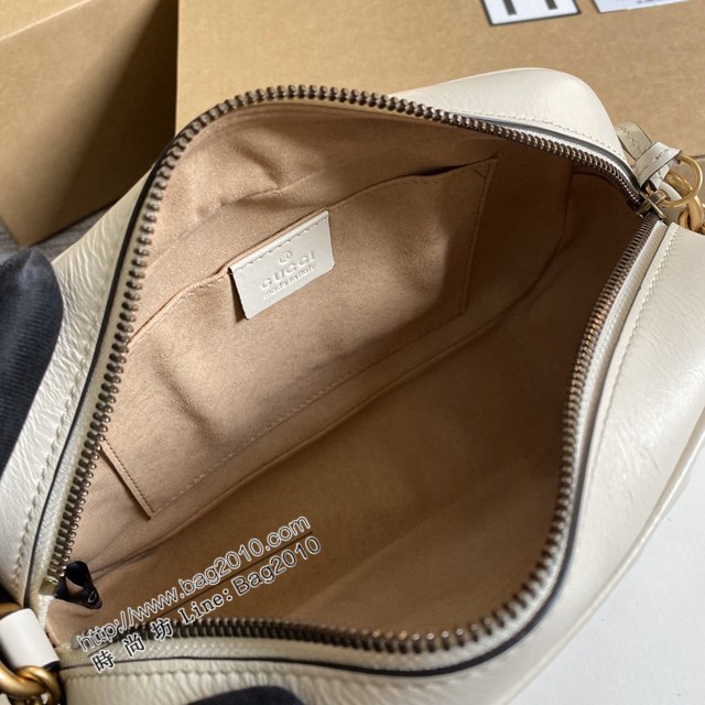 Gucci新款原廠皮女包 古馳GG Marmont系列單肩斜挎包 Gucci相機包 447632  ydg3153